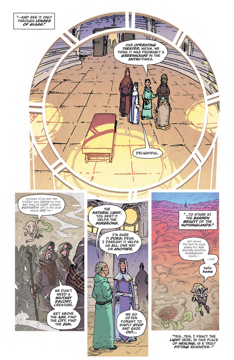 Illustration for article titled Exclusive Boom! preview: The Spire #2 delivers a striking fantasy murder mystery